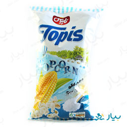 پاپ کورن ساده نمکی 100 گرمی تاپیس