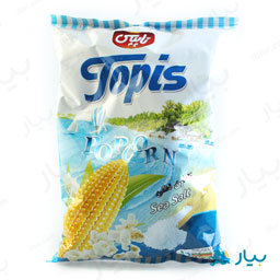 پاپ کورن ساده نمکی 45 گرمی تاپیس