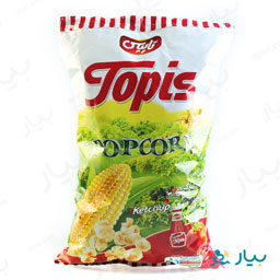 پاپ کورن کچاپ 100 گرمی تاپیس