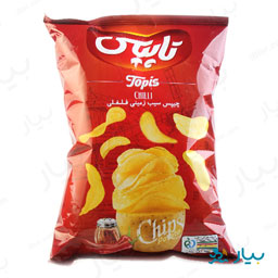 چیپس فلفلی 50 گرمی تاپیس