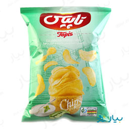 چیپس ماست و خیار 50 گرمی تاپیس