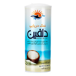 نمک دریایی 250 گرمی دلفین