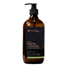 هندولوژی مایع دستشویی سری آروما تراپی با رایحه بلک تی و کالندولا 515گرم