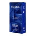 کاندوم اسپشیال ضخامت نرمال فرم کلاسیک روان کننده لوبریکانت 12 عددی چرچیلز