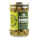 ترشی فلفل هالوپینو با زیتون 500 گرمی پیلی پیلی