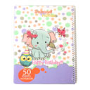 دفتر وزیری نقاشی اکلیلی 50 برگ سهند