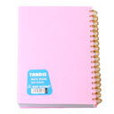 دفتر 200 برگ وزیری جلدطلقی رنگی صدفی تندیس