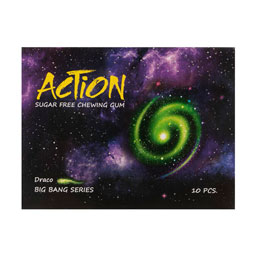 اکشن آدامس بدون شکر با طعم دراکو-دراژه 12 عددی