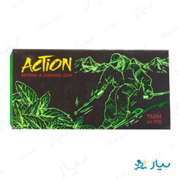 ادامس بلیستری طعم مینت بدون شکر 10 عددی اکشن