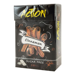 آدامس بدون شکر با طعم دارچین 18 عددی اکشن