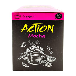 پودر موکا بسته 10 عددی اکشن