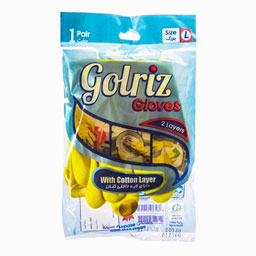 دستکش خانگی ساق کوتاه سایز L گلریز