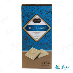شکلات کادوئی تابلت شیری 80 گرمی قافلانکوه