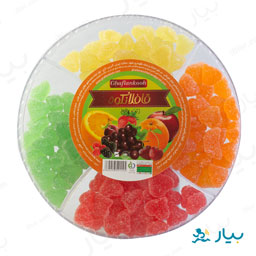 ژله میوه ای 500 میلی لیتری قافلانکوه