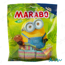 پاستیل نواری 50 گرمی ماریبو