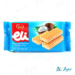 ویفر نارگیلی الی 40 گرمی لینا