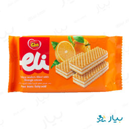 ویفر پرتقالی الی 40 گرمی لینا