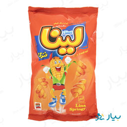 اسنک فنری 50 گرمی لینا