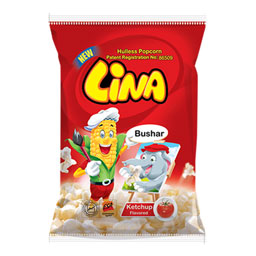 پاپ کورن بدون پوسته 38 گرمی لینا