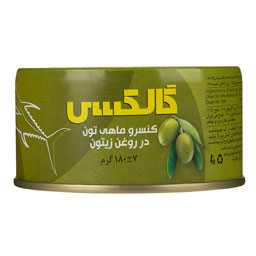 تن ماهی در روغن زیتون 180 گرمی گالکسی