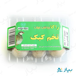 تخم کبک 6 عددی راگا