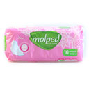 نوار بهداشتی کلاسیک متوسط 10 عددی مولپد