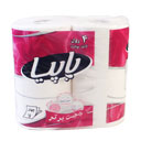 دستمال توالت 4 لایه 4 رولی پاپیا