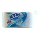 دستمال توالت کلاسیک 3 لایه 2 رول تنو