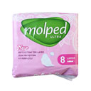 نوار بهداشتی بسیار نازک 8 عددی اولترا مولپد