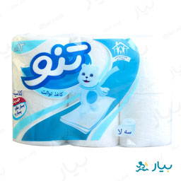 دستمال توالت 3 لایه 12 رول تنو