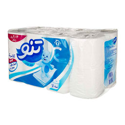 دستمال توالت 3 لایه 16 رول تنو