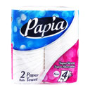 حوله کاغذی 4 لایه 2 رولی پاپیا