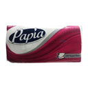 دستمال کاغذی با بسته بندی سافت 250 برگ 2 لا 8 عددی پاپیا