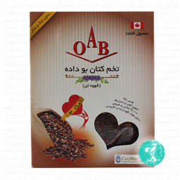 تخم کتان بوداده (قهوه ای) 200 گرمی اوآب