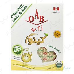 کینوا سفید ارگانیک 250 گرمی اوآب