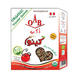 کینوا سه رنگ ارگانیک 250 گرمی اوآب