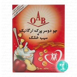 جو دوسر پرک ارگانیک + سیب خشک 200 گرمی اوآب