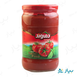 رب گوجه فرنگی شیشه ای 710 گرمی دماوند