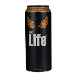 نوشابه انرژی زا 355 میلی لیتری هپی لایف