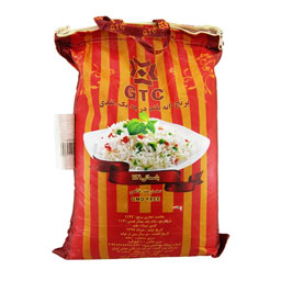 برنج دانه بلند درجه یک باسماتی 1121 هندی 10 کیلویی GTC