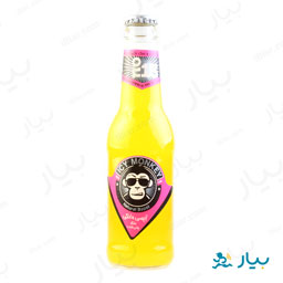 نوشابه گازدار آب سیب با طعم انبه و پشن فروت 250 میلی‌لیتری آیسی‌مانکی
