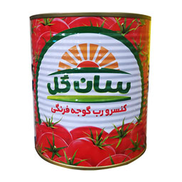 رب گوجه فرنگی 800 گرمی سان گل