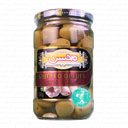 زیتون با مغز سیر 700 گرمی محسن