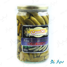 خیارشور سوپر ویژه 680 گرمی محسن