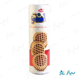 بیسکویت کرمدار با طعم کاکائو 185 گرمی لنتو