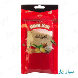 زنجبیل درجه یک 40 گرمی کرالچین