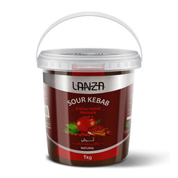 چاشنی جوجه کباب ترش 150 گرمی لانزا