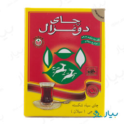 چای ساده 100 درصد خالص خارجی جعبه مقوایی 250 گرمی دوغزال