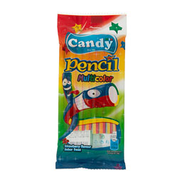 پاستیل مدادی رنگین کمان 85 گرمی کندی میکس