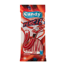 پاستیل مدادی خامه توت فرنگی 85 گرمی کندی میکس